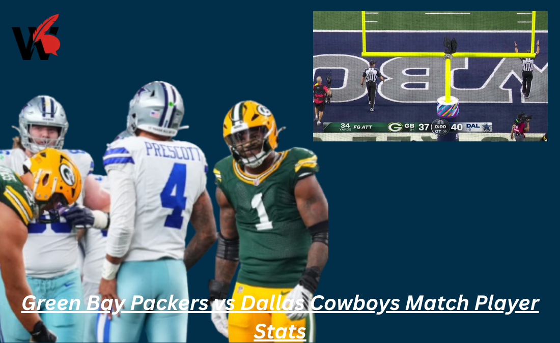 Green Bay Packers vs Dallas Cowboys Match Player Stats
